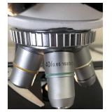WOW Unico G380 Powered Binocular Microscope - Lights Up Crisp Clear Imaging On Ergonomic Platform 10X Eyepiece, 4X, 10X, 40X, 100X - Works Great! Great Christmas Present!