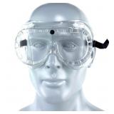 MSRP $300 1 Case (20 Goggles) High Quality Ultimate Industrial Inc Safety Goggles SG-204 Anti Fog Protective Scratch Resistant UV Ventilated Clear Goggles Fits Over Glasses Adjustable Bands For At Wor