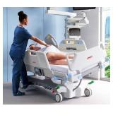 MSRP $28,000 Linet Multicare ICU Hospital Bed - Tilt Assist, 500lb Cap., Zone Exit Alarm, Scale, Chair Position, Foot Lift & Extension, Patient Hand Control, Ergozone Mattress - Works Excellent! S