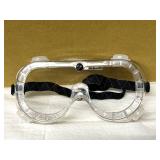 MSRP $300 1 Case (20 Goggles) High Quality Ultimate Industrial Inc Safety Goggles SG-204 Anti Fog Protective Scratch Resistant UV Ventilated Clear Goggles Fits Over Glasses Adjustable Bands For At Wor