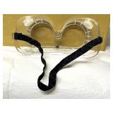 MSRP $300 1 Case (20 Goggles) High Quality Ultimate Industrial Inc Safety Goggles SG-204 Anti Fog Protective Scratch Resistant UV Ventilated Clear Goggles Fits Over Glasses Adjustable Bands For At Wor