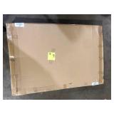 DreamLine SlimLine 48 in.x 32 in. Single Threshold Alcove Shower Pan Base in White with Center Drain Customer Returns See Pictures