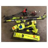 Lot of Assorted Lawn Care Tools Various Models and Conditions Customer Returns See Pictures