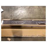 VEVOR Fireplace Mantel 8 in. W x 72 in. D x 5 in. H Rustic Brown 50 lbs. Natural Wood Solid Decorative Wall Shelf  Customer Returns See Pictures