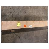 VEVOR Fireplace Mantel 8 in. W x 72 in. D x 5 in. H Rustic Brown 50 lbs. Natural Wood Solid Decorative Wall Shelf  Customer Returns See Pictures