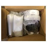 VEVOR 10 PCS 43 cm/16.9 in. Tall Wedding Flower Vase Metal Wedding Trumpet Centerpiece Gold Floral Stand Display Steel Round Customer Returns See Pictures