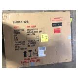 Baxton Studio Halen Antique Goldleaf 31.5 in. W x 24 in. H Mirror   Customer Returns See Pictures