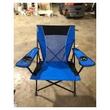 Kijaro Maldives Blue Dual Lock Chair   Customer Returns See Pictures