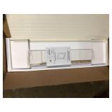 Fireplace No insert- just enclosure    Customer Returns See Pictures