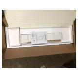 Fireplace No insert- just enclosure    Customer Returns See Pictures