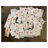 Lot of GLIDERITE 5 in. Matte Black Solid Square Slim Cabinet Drawer Bar Pulls (10-Pack)     Customer Returns See Pictures