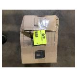 Lot of GLIDERITE 5 in. Matte Black Solid Square Slim Cabinet Drawer Bar Pulls (10-Pack)     Customer Returns See Pictures