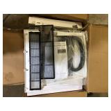 Danby 12000 BTU 115-Volt 550 sq.ft. Window Air Conditioner with Wi-Fi and Remote in White Damaged    Customer Returns See Pictures