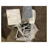 HOMCOM 3-in-1 Shower Chair for Seniors and Disabled in White Customer Returns See Pictures