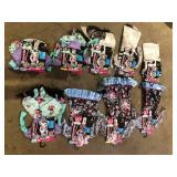 Lot of Assorted Girls Halloween Costumes Various Sizes  Customer Returns See Pictures