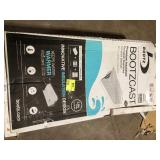 Bootz Industries Bootzcast 60 in. x 30 in. Soaking Alcove Bathtub with Left Drain in White   Customer Returns See Pictures