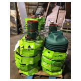 Lot of Assorted Tree Holders Various Models and Sizes and Conditions   Customer Returns See Pictures