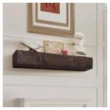 VEVOR Fireplace Mantel 8 in. W x 72 in. D x 5 in. H Rustic Brown 50 lbs. Natural Wood Solid Decorative Wall Shelf  Customer Returns See Pictures