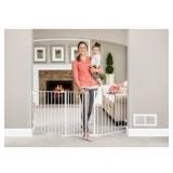 Regalo 31" Metal Flexi Gate Extra Wide Configurable Walk-Through Gate  Customer Returns See Pictures
