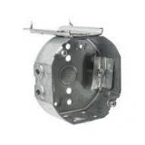 Lot of Steel City 4 in. 1-1/2 in. New Work Deep Octagon Metal Electrical Box with L-Bracket (54151NL-25R) Customer Returns See Pictures