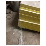Pallet  Of  5/8-in x 4-ft x 8-ft Mold Resistant Moisture Resistant Fire Resistant Regular Drywall Panel pieces have damage in corners customer return see pictures