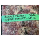 Beef Boneless Ribeye Lip-On - Two Rivers