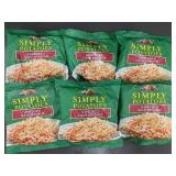 F - Lot of 6 Simply Potatoes Shredded Hash Browns 20 oz Each