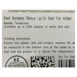 Beef Boneless Ribeye Lip-On - Two Rivers Chophouse