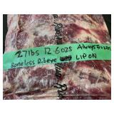 Beef Boneless Ribeye Lip-On - Two Rivers Chophouse