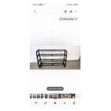 Huge and Heavy-Duty 4 Tier Commercial Dumbbell Rack (Used) : Dimensions  of 77"L x 24"W x 48"H