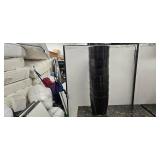 Lot of 7 – 3-Quart Plastic Round Ice Buckets (Black color with lids) from a Shutdown Hotel