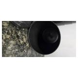 Lot of 7 – 3-Quart Plastic Round Ice Buckets (Black color with lids) from a Shutdown Hotel