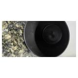 Lot of 7 – 3-Quart Plastic Round Ice Buckets (Black color with lids) from a Shutdown Hotel