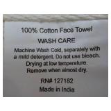 Ivory Hand Towel and Wash Cloth Set...