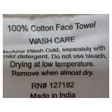 Ivory Hand Towel and Wash Cloth Set...