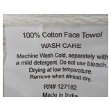 Ivory Hand Towel and Wash Cloth Set...