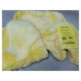 3 pc Rubber Ducky Yellow Rug Set...