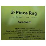 3 pc Sea form Bath Rug Set...