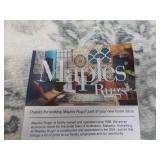 Maples Rug 20 x 31" Grey Blue Runne...