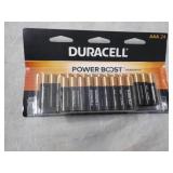 24 Duracell Power Boost AAA Batteri...