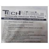 22 pair Tech Nitrile Gloves...