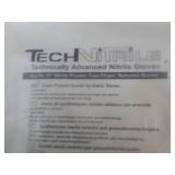 22 pair Tech Nitrile Gloves...