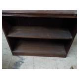 Wood 2 Shelf Bookcase 30 x 10 x 25"...