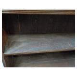 Wood 2 Shelf Bookcase 30 x 10 x 25"...