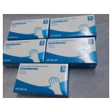 500 Disposable Vinyl Exam Gloves si...