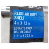 Wire Shelving 48 x 12" - everything...