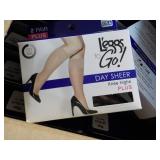Case of LEGGS TO GO Plus Size Jet B...