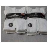 12 pair Wear Proof White Athletic S...