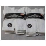 12 pair Wear Proof White Athletic S...