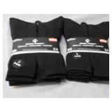 12 pair Wear Proof Black Athletic S...